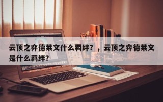 云顶之弈德莱文什么羁绊？，云顶之弈德莱文是什么羁绊？