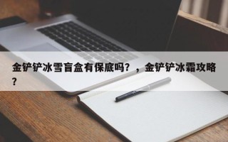 金铲铲冰雪盲盒有保底吗？，金铲铲冰霜攻略？