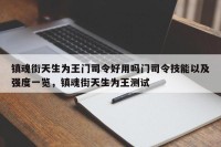 镇魂街天生为王门司令好用吗门司令技能以及强度一览，镇魂街天生为王测试