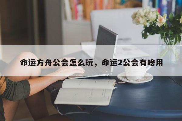 命运方舟公会怎么玩,命运2公会有啥用