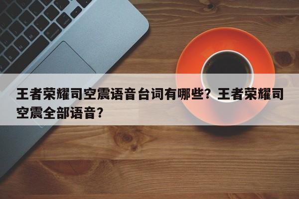 王者荣耀司空震语音台词有哪些?王者荣耀司空震全部语音?