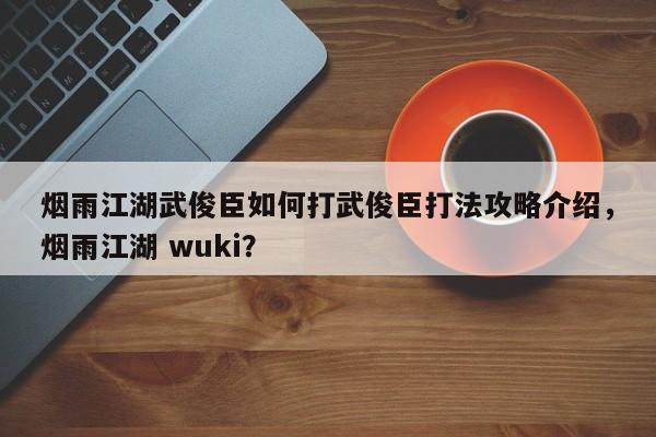 烟雨江湖武俊臣如何打武俊臣打法攻略介绍,烟雨江湖 wuki?